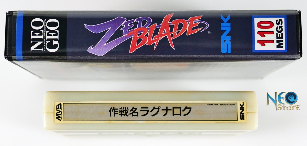 Zed Blade / Operation Ragnarok Japanese MVS cartridge + Shockbox