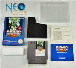 BIONIC COMMANDO Nintendo (NES), Made in Japan.