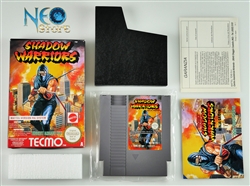 SHADOW WARRIORS™ Nintendo (NES-GP), Made in Japan.