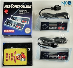 Original Nintendo NES 8-bit CONTROLLERS™ (2) pads boxed