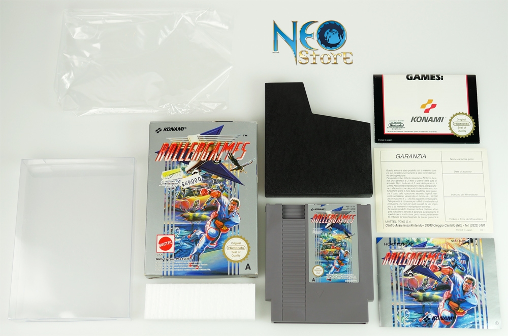 NeoStore.com - ROLLERGAMES™ Nintendo (NES-GP), PAL A version. Made in ...