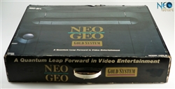 U.S. English Gold system Super Neo-Geo AES modded console boxed