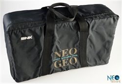 Deluxe SNK Neo-Geo AES padded carrying bag (blue interior)