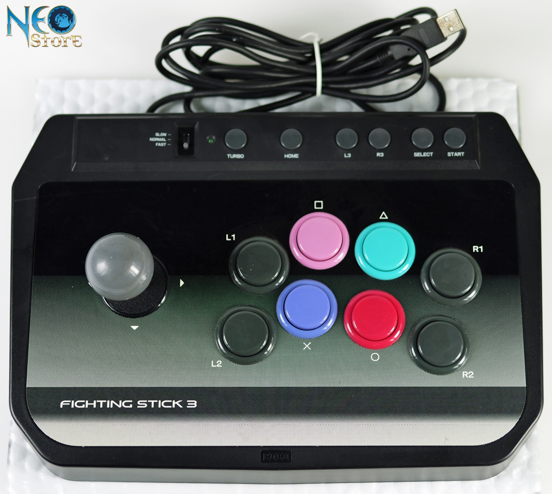 HORI Fighting Stick 3 for Playstation 3 PS3 M/N: HP3-01