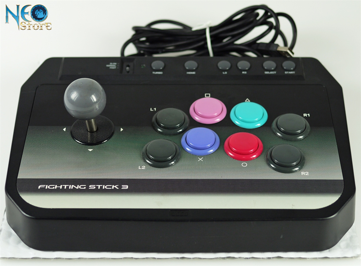 HORI Retro Fighting Stick 3 Arcade Stick for Playstation 3 From Japan Import