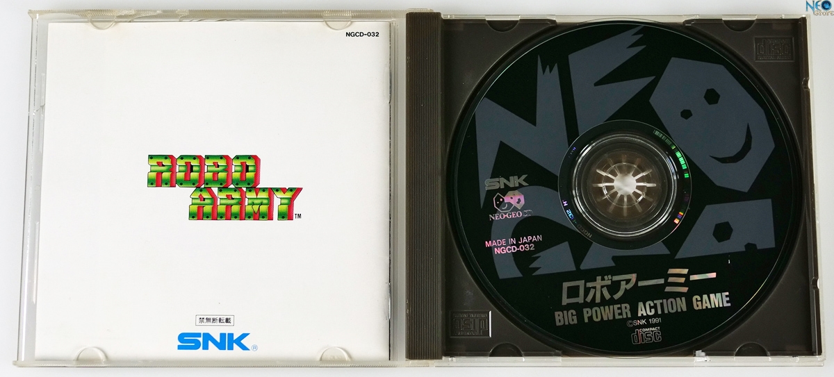 Robo Army Japanese Neo-Geo CD