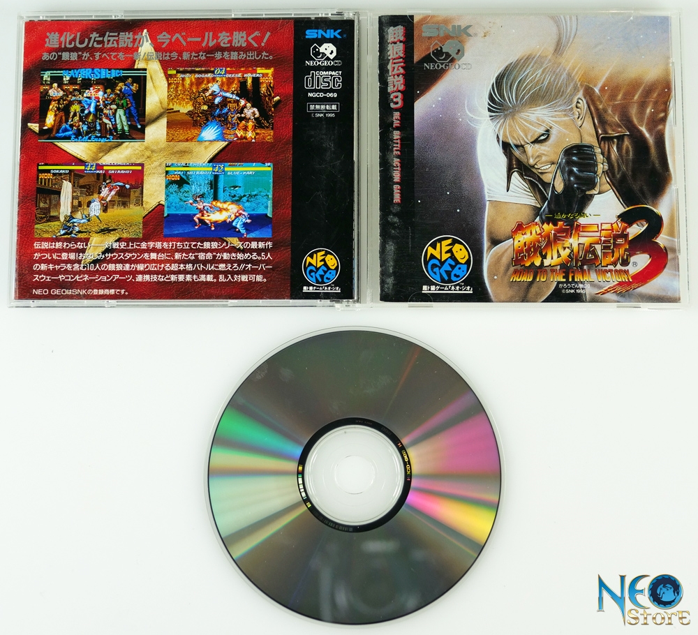 Fatal Fury 3 Japanese Neo-Geo CD