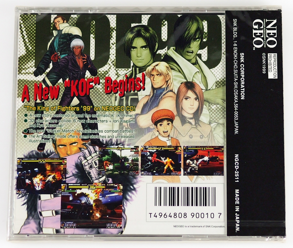 The King of Fighters '99 English Neo-Geo CD