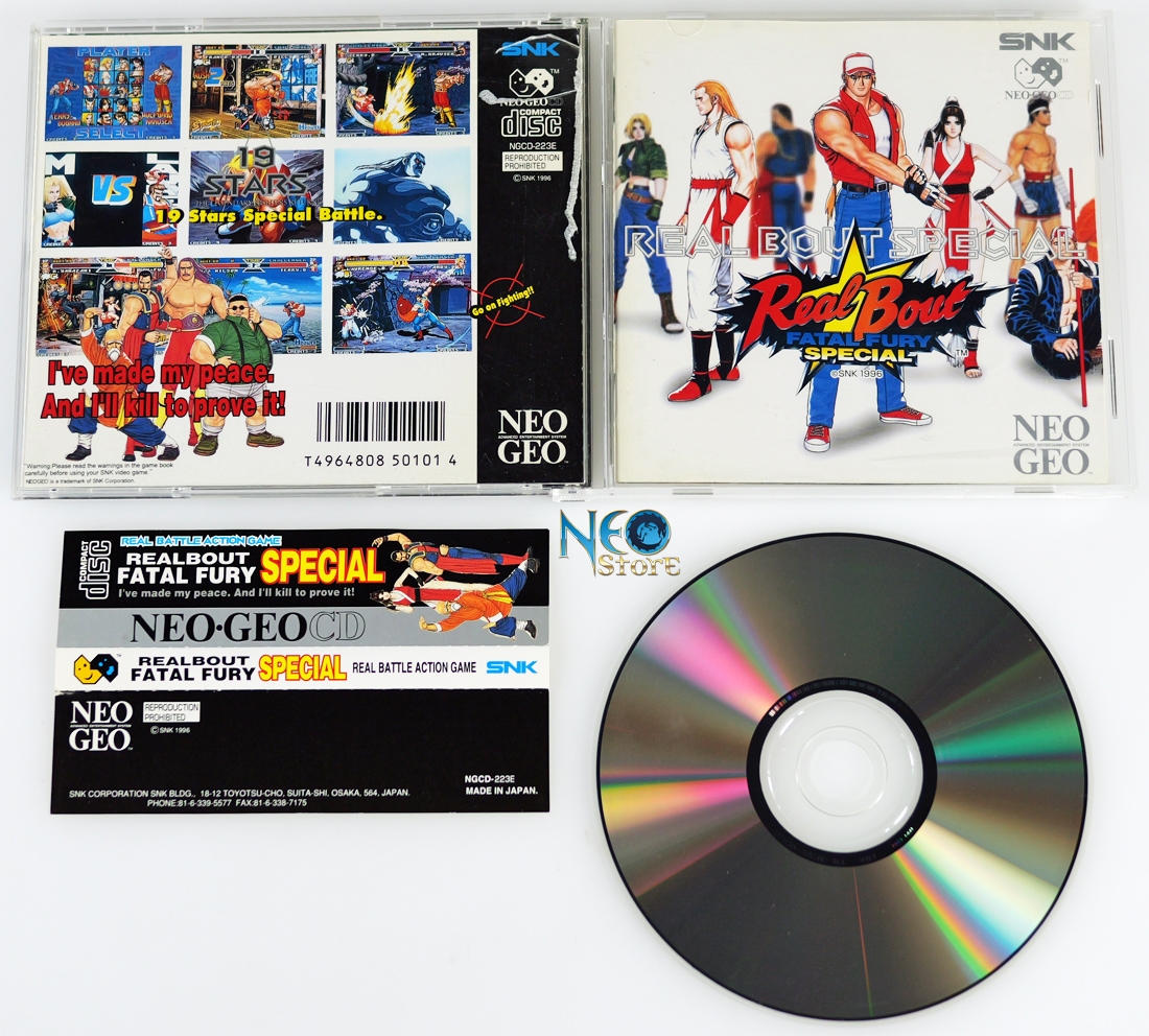 realbout fatal fury special neogeo CD海外版 - 家庭用ゲームソフト