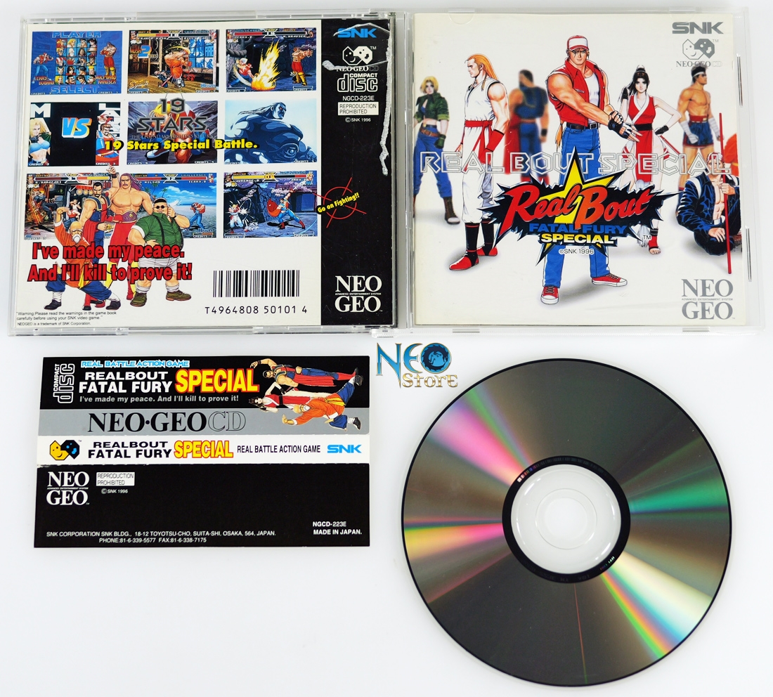 Fatal Fury 3 - Neo Geo CD /Walkthrough /Gameplay 