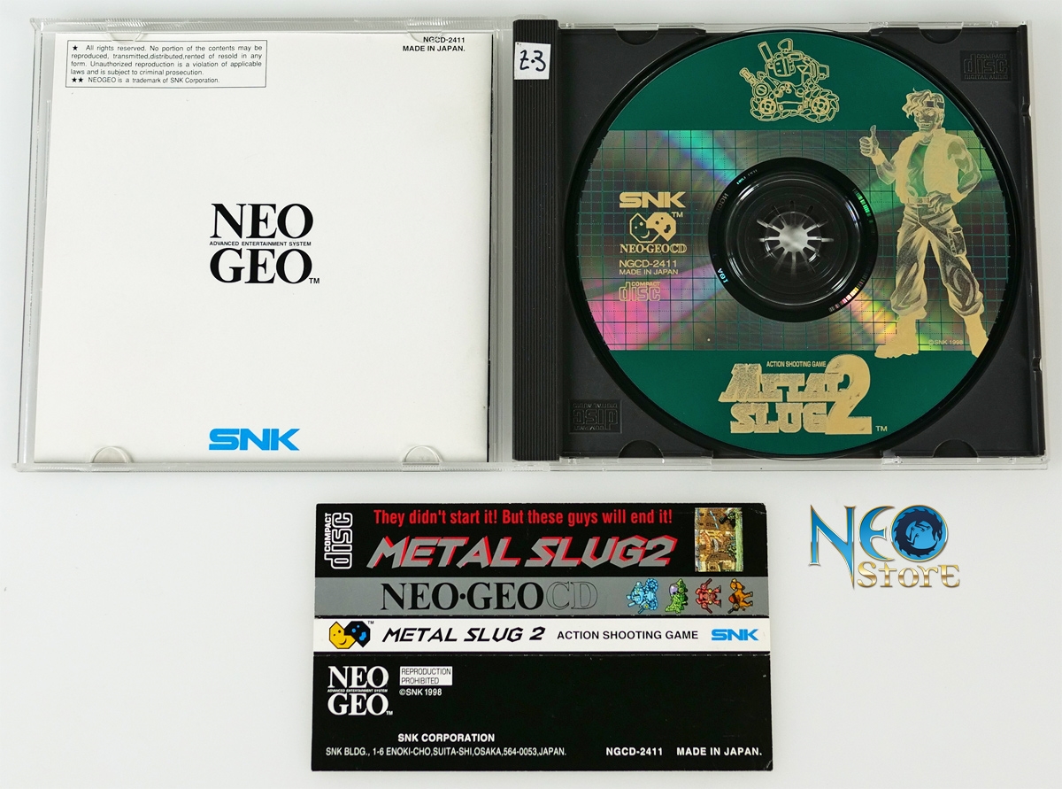 Metal Slug 2 English Neo-Geo CD
