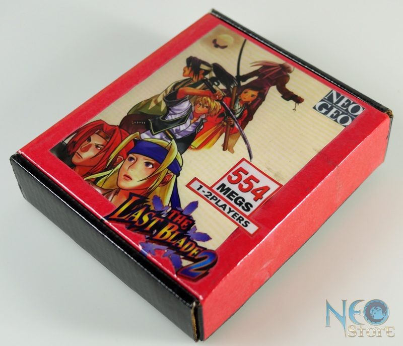 Crossed Swords II English MVS cartridge + art pack + shockbox with insert