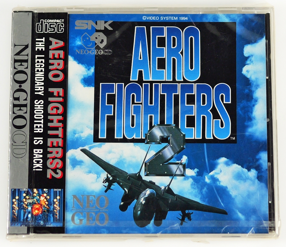 aero fighter 2 neo geo cd rom