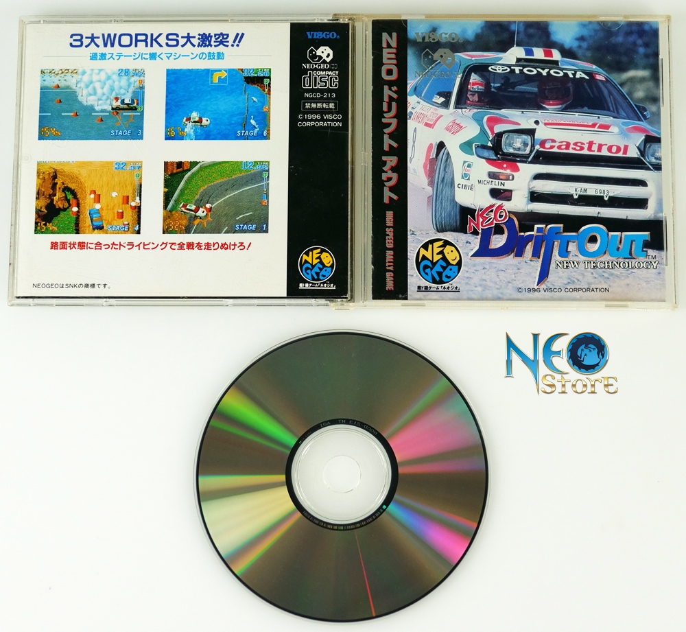 Neo Drift Out Japanese Neo-Geo CD