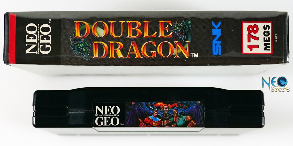 Double Dragon (Neo Geo AES, 1995) USA 100% Original VERY RARE-Tested &  working
